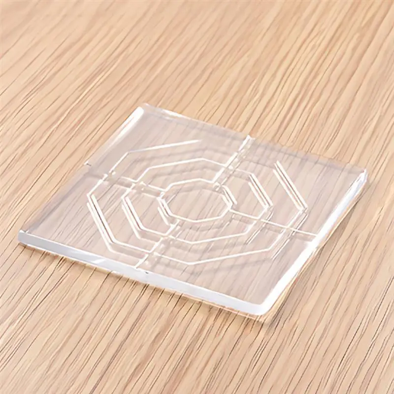 12pcs Anti-moving Table Foot Mat Bed Foot Anti-slip Fixator Bed Leg Table Corner Table Sofa Plastic Transparent Furniture Gasket