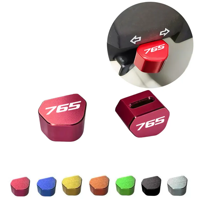 For Triumph Street Triple 765 RS /S/R 765RS 765R 675 Trident 660 Motorcycle CNC Aluminum Switch Button Cover Turn Signal Caps