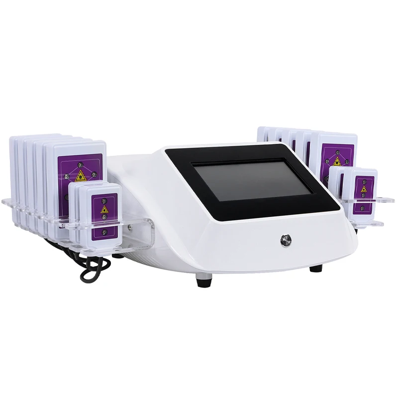 Portable Body Slimming Lipolaser Pad Infrared Lipo Laser Machine Cellulite Reduce Body Shaping Beauty Machine Fat Reduction