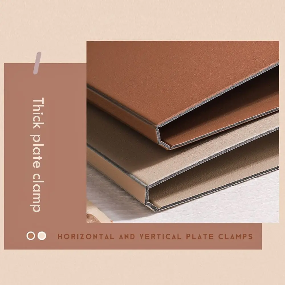 

Модный вертикальный зажим двойного назначения с металлическим зажимом, утолщенный буфер обмена, многофункциональная водонепроницаемая папка для файлов формата А4, офисная