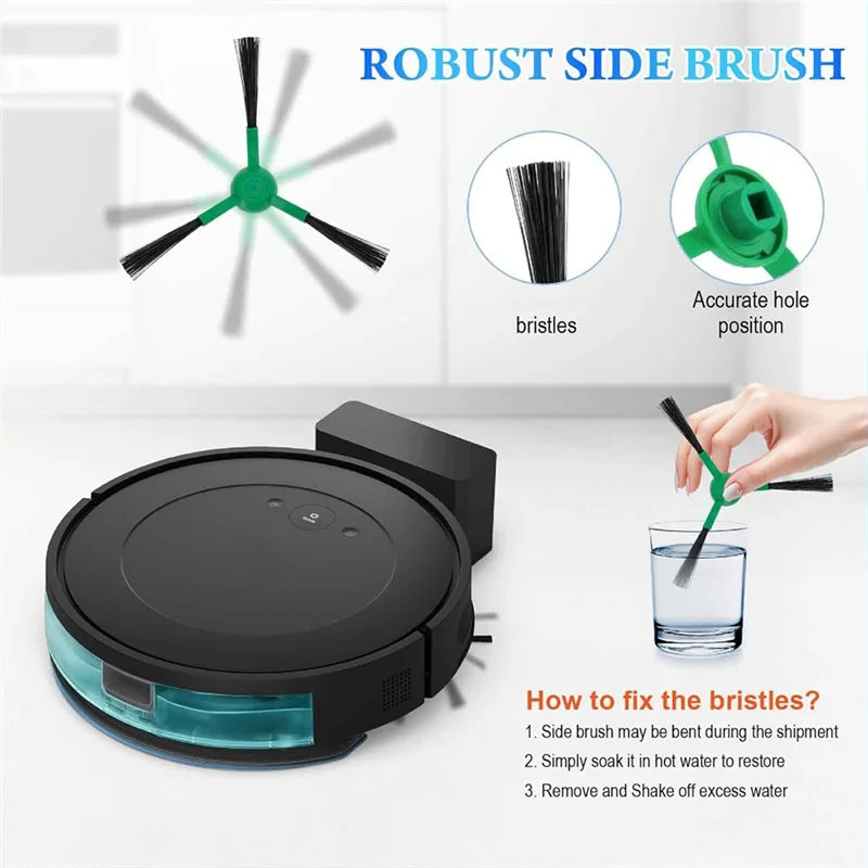 BBNV-قطع غيار لـ Irobot Roomba Essential Series Y0140 Q0120 Q0520 Y0110 Q011 جهاز آلي لتنظيف الأتربة الملحقات