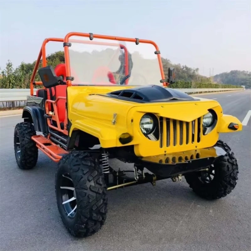 2026 Mini Electric Racing Go-Kart Cheap Mini 4 Wheel Farm 4x4 Dune Buggy 200cc Golf Cart Dune Buggy Golf Cart