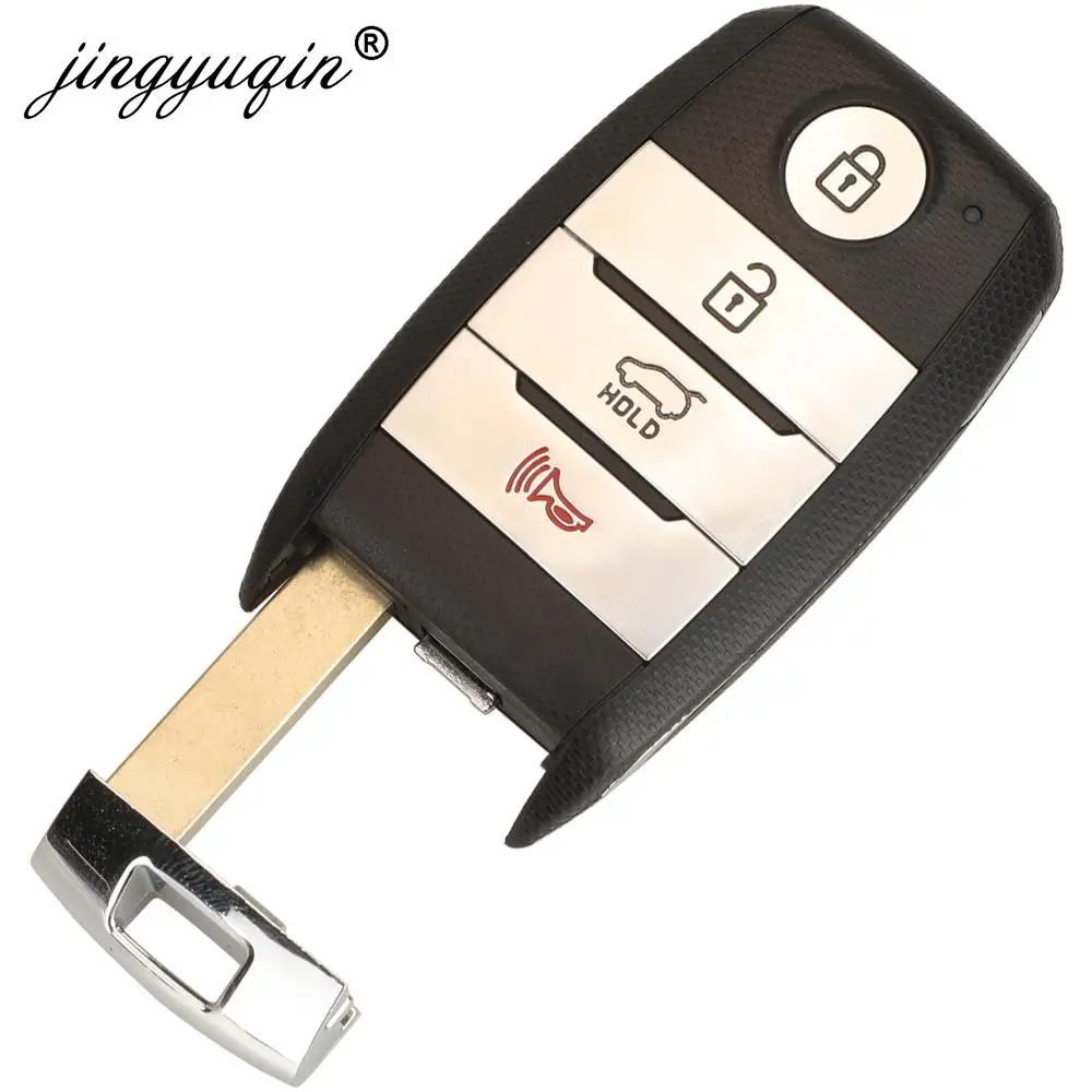 jingyuqin 4B Smart Remote Key Shell Cover For Kia Sportage Optima Sorento Niro LX EX Niro S Touring keyless Case Fob Replacement