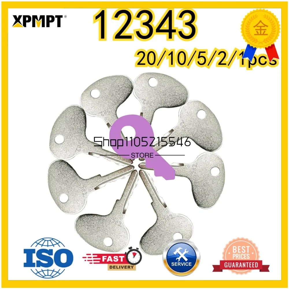 20/10/5/2/1pcs New Ignition Keys 123243 12343 912-0514920 Compatible for Mitsu-bishi BD2 Series Kubota Tractors Forklifts
