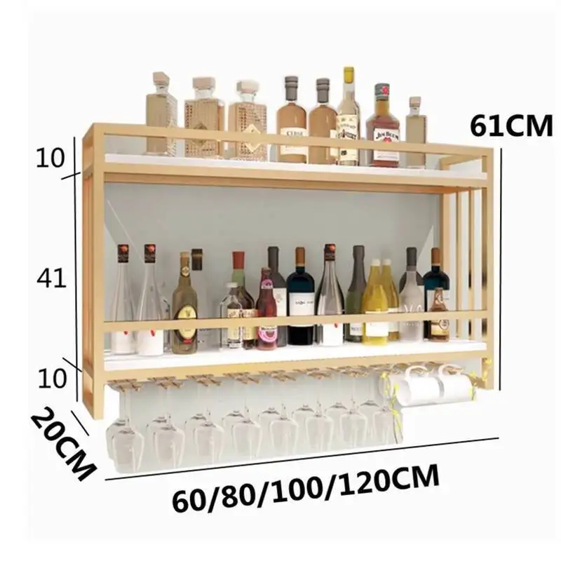 메탈 와인랙 캐비닛 벽걸이 조명 맥주 북유럽 스타일 진열장 모던 주류 바 가구