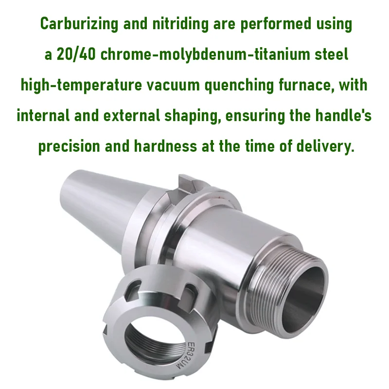 مركز التصنيع باستخدام الحاسب الآلي BT30/40/50 عالي الجودة وعالي الدقة التوازن الديناميكي ER أداة مقبض حاملات تشاك