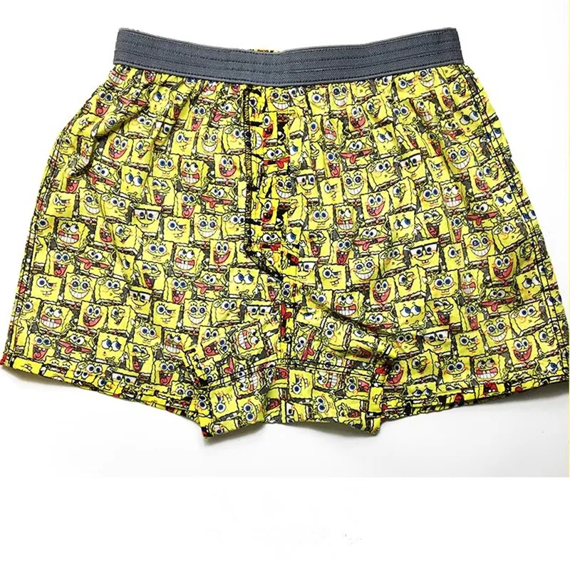 Men Women Couples Cartoon Underwear Pants Cotton Breathable Plus-Size Aro shorts