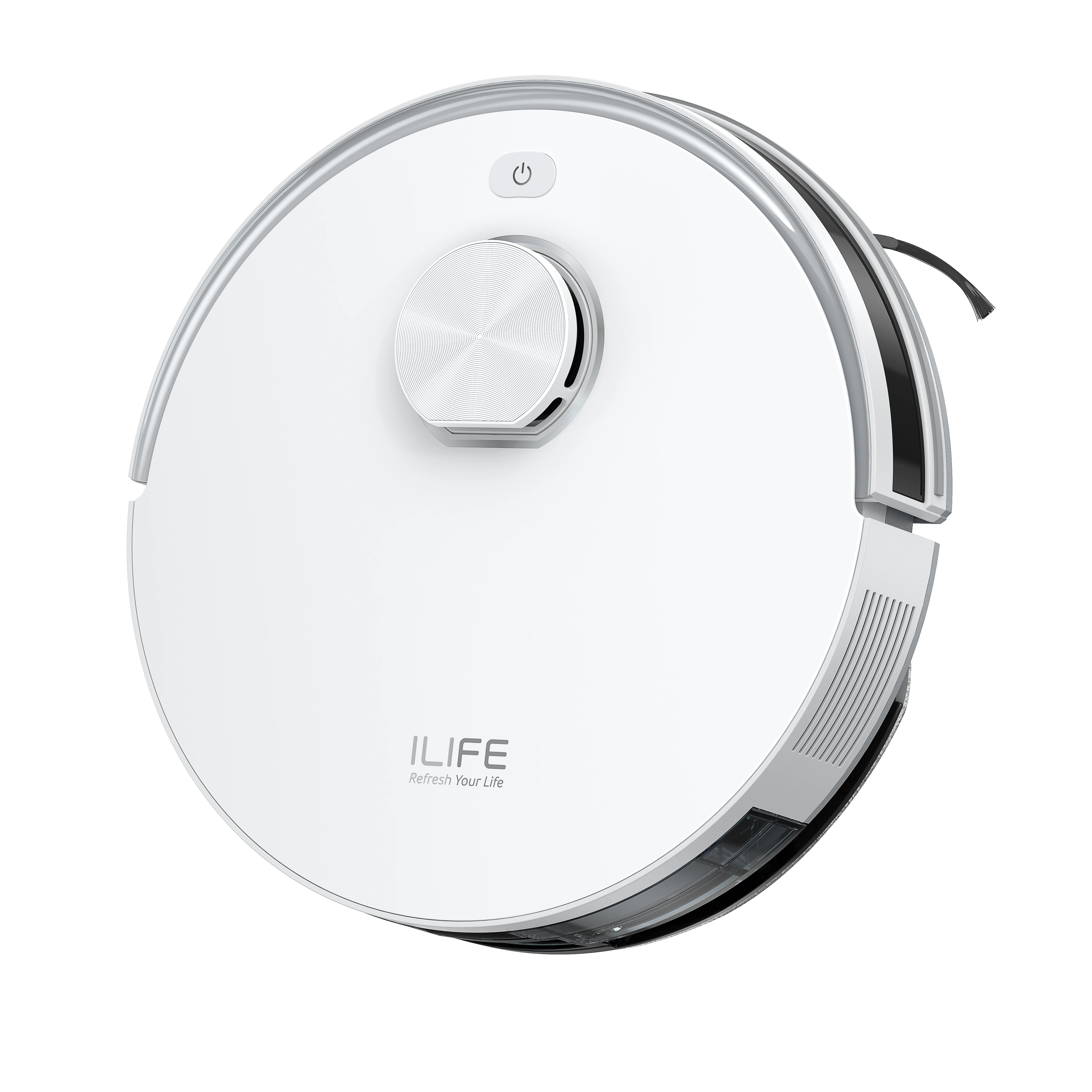 ILIFE V30 Robot Vacuum Cleaner, Laser Navigation, 10000Pa Suction, Up to 150min Runtime, APP Control, Customizable cleaning