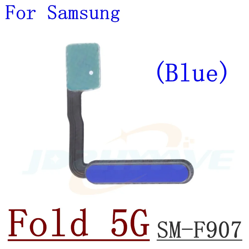 Fingerprint Sensor Scanner For Samsung Galaxy Z Fold 2 3 4 Fold2 Fold3 Fold4 Touch ID Connect Home Button Flex Cable