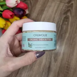 CHUMOLEE Organic Shea Butter  Unrefined Raw 100g Skin Care Moisturizing Nourishing Body Cream Cosmetics Raw