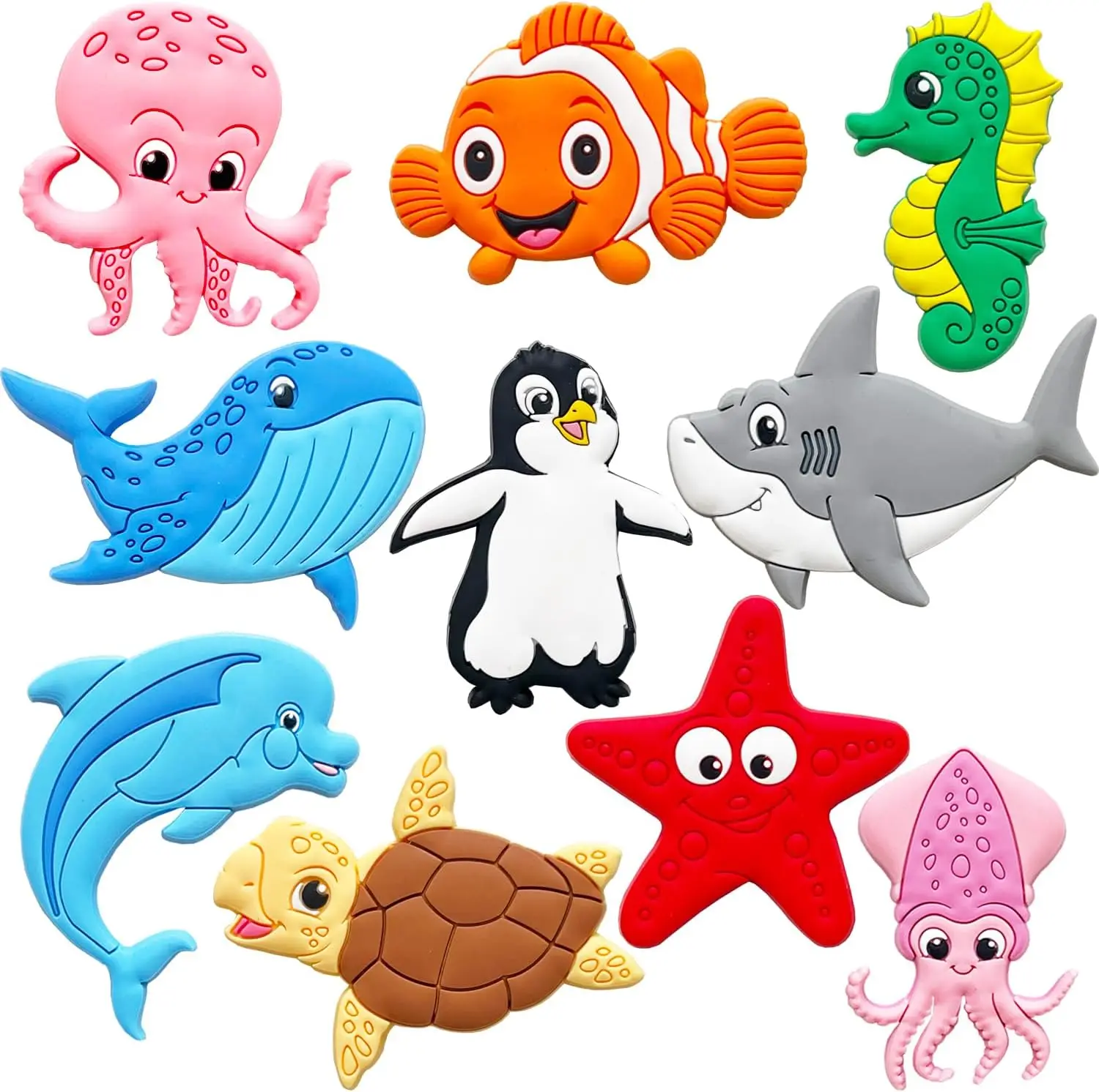 

Toddler Fridge Magnets for Kids - Kid Refrigerator Magnets for Toddlers - Ocean Animal for Fridge