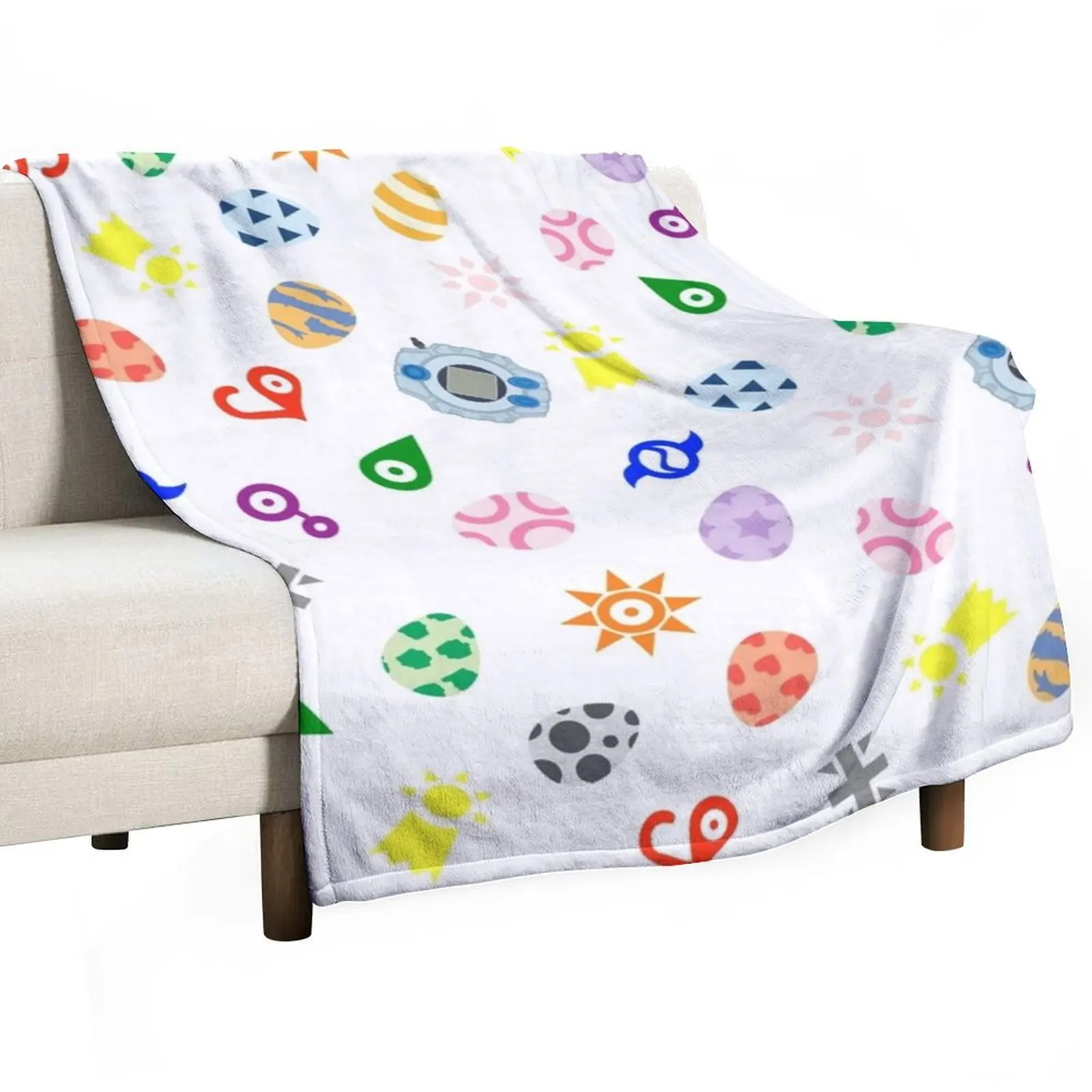 النمط الرقمي رمي البطانيات والرمي أريكة لحاف السرير يغطي البطانيات خمر #1