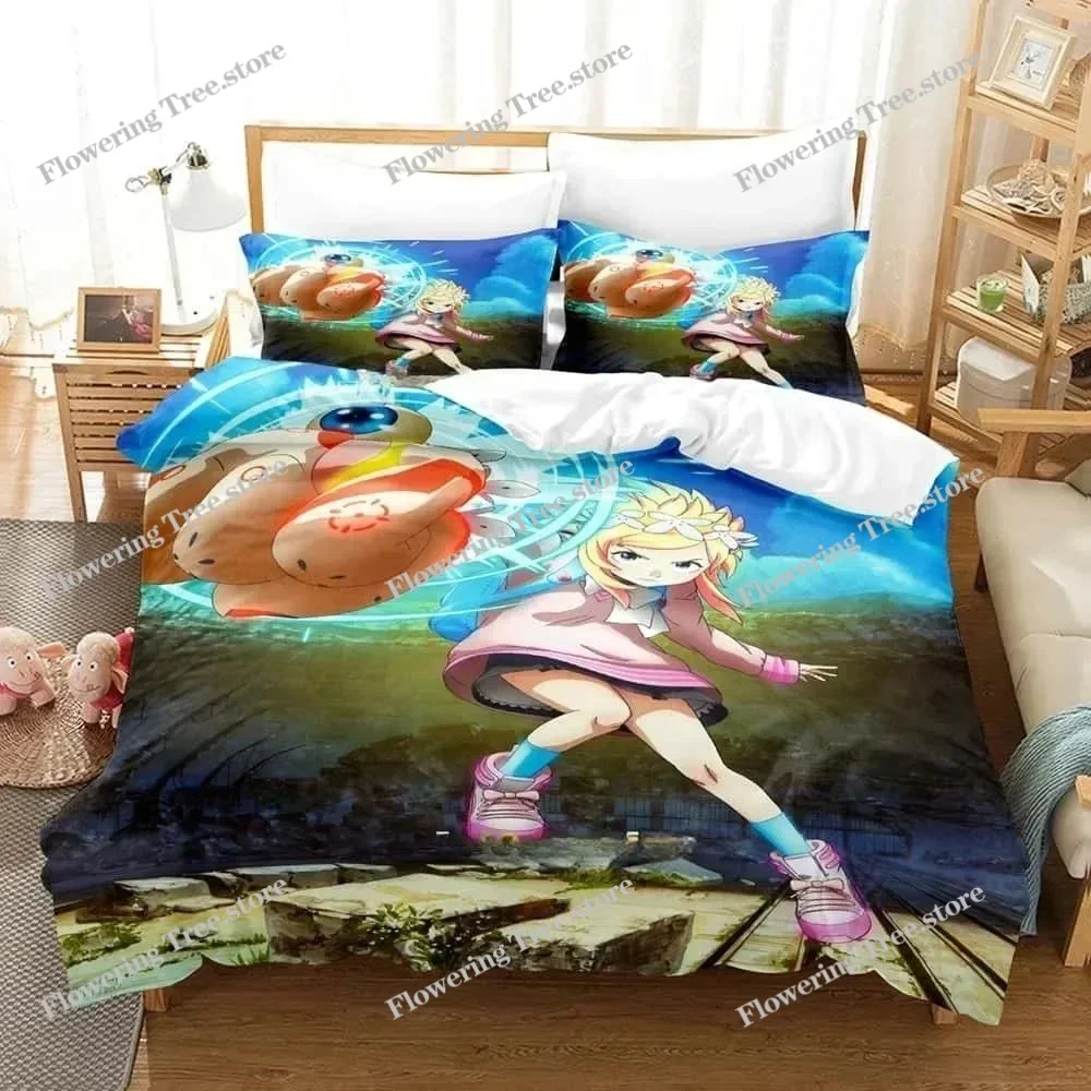 

Bedding Set Single Twin Full Queen King Size Bed Set Adult Kid Bedroom Duvet cover Sets 3D Print Anime Bed Sheet Set