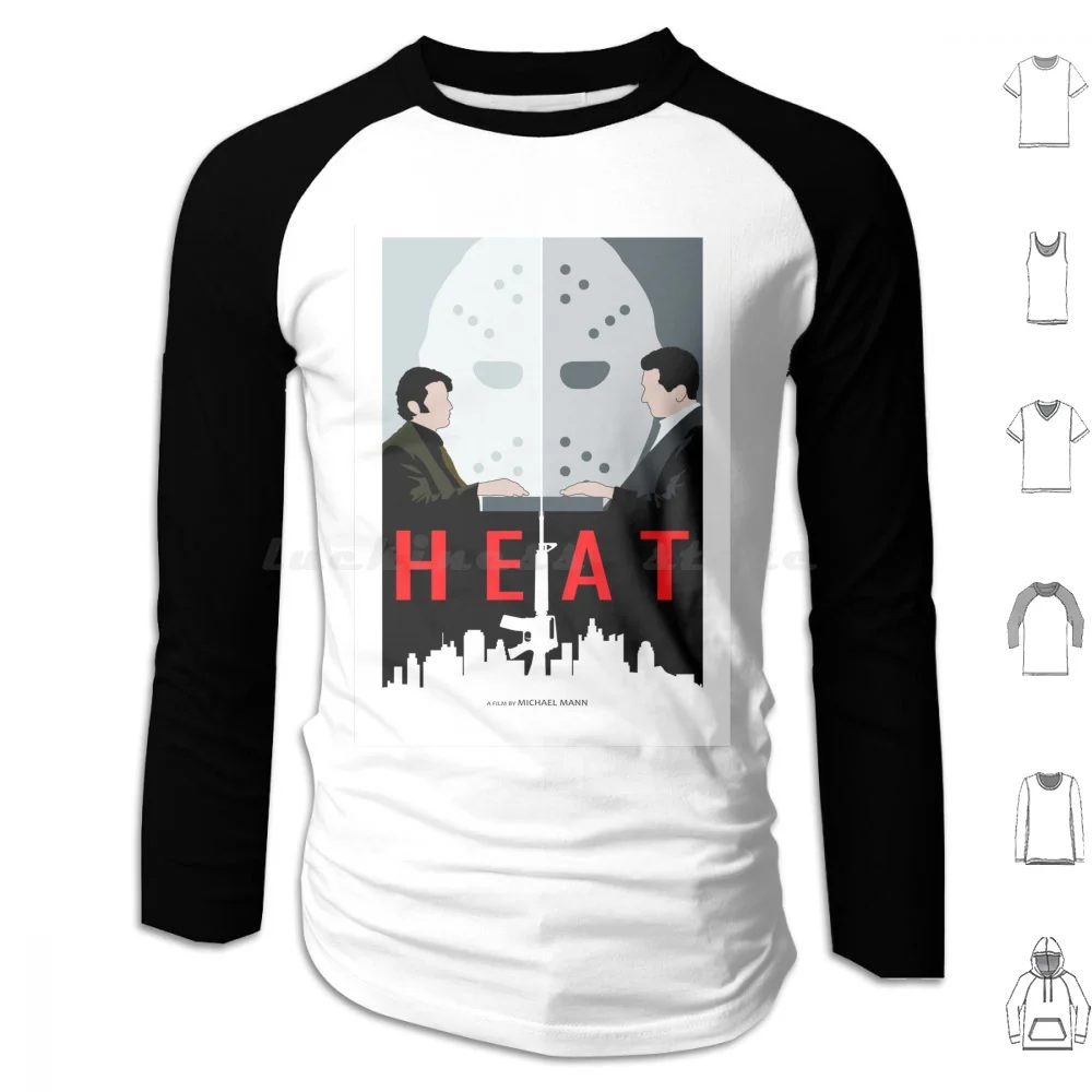 

Heat ( 1995 ) Movie Hoodie cotton Long Sleeve Heat Heat Movie Heat Film Heat Vintage Heat Theatre Heat Dvd Heat Blu Ray Heat