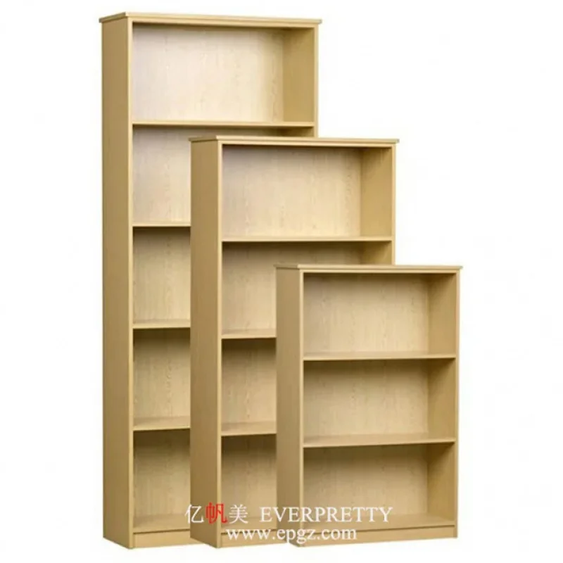 custom.School Library Wooden Book Shelf 5-Tier Newstand Single-Side Magazine Display Modern Design High Standard Quality