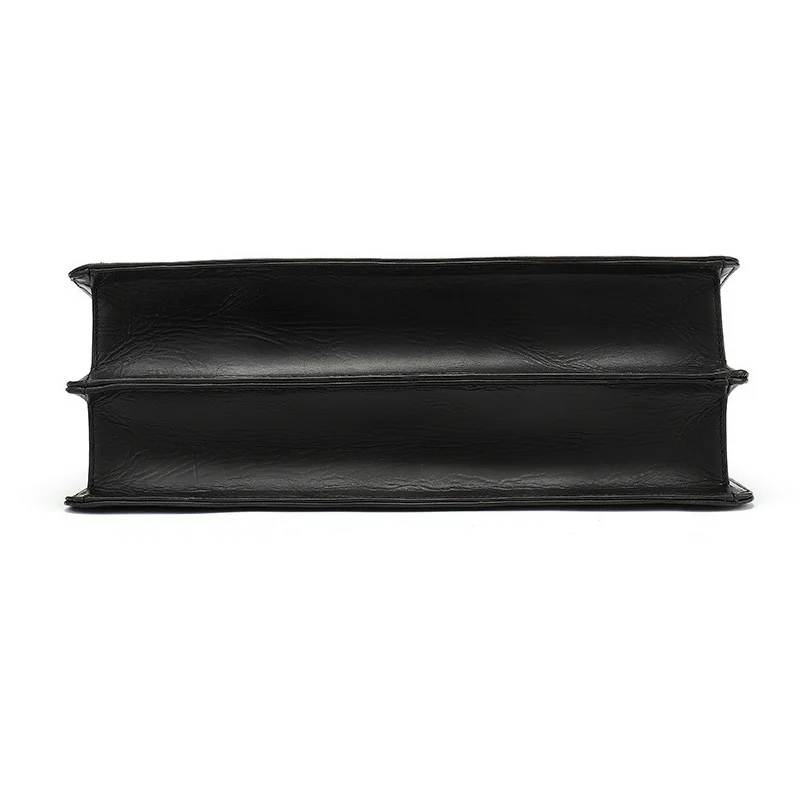 Clássico de luxo dos homens maleta couro genuíno trabalho totes bolsas negócios preto vermelho cowskin bolsa para portátil para camada saco médico