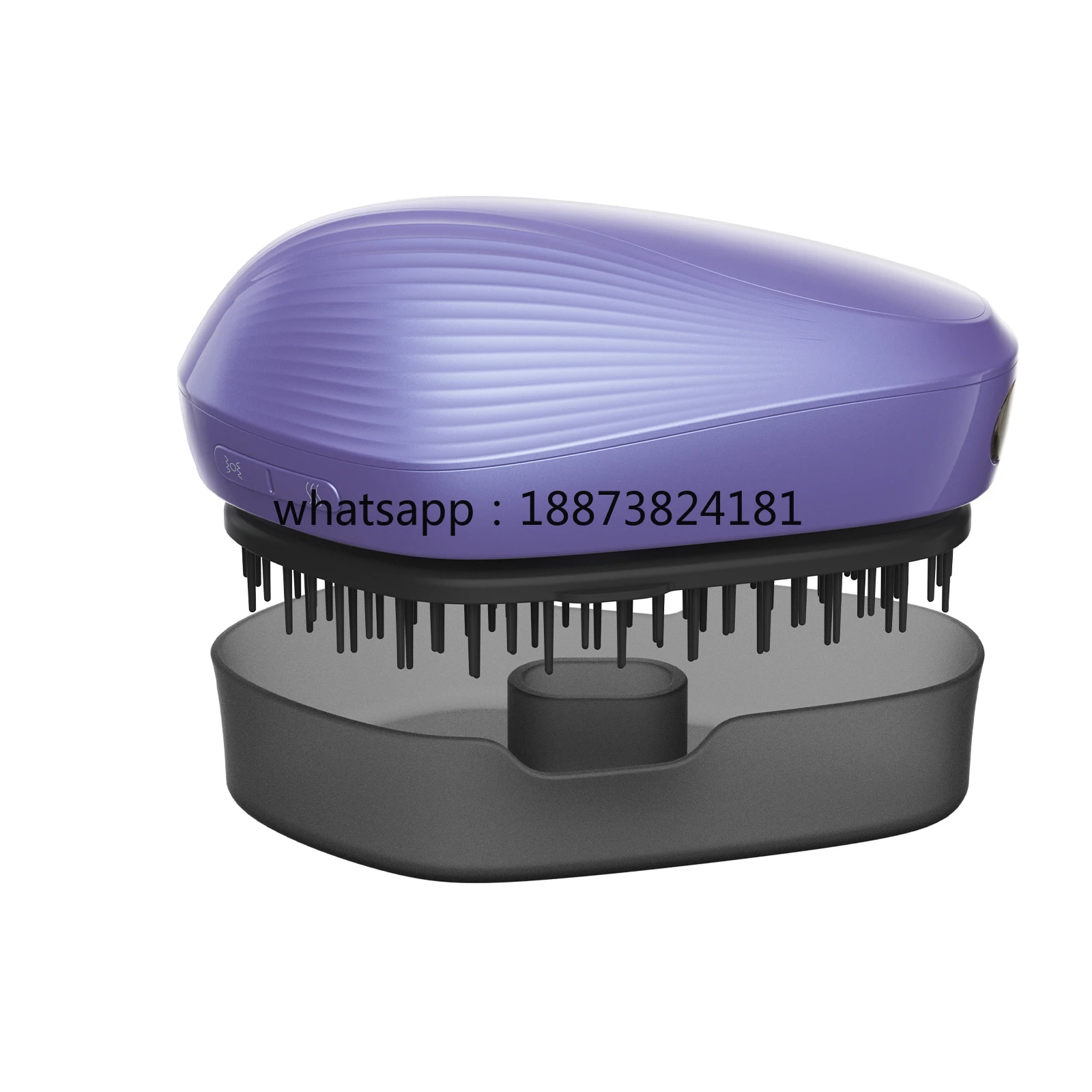 مشط تدليك فروة الرأس الكهربائي بسعر منخفض مادة ABS والكمبيوتر تغذية الزيت العطري التي لا تؤذي الرأس شحن سريع