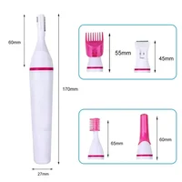 5 In 1 Set Women Epilator Female Eyebrow Trimmer Lady Shaver Hair Removal Shaver Machine Face Depilador Bikini Depilatory Tool 5