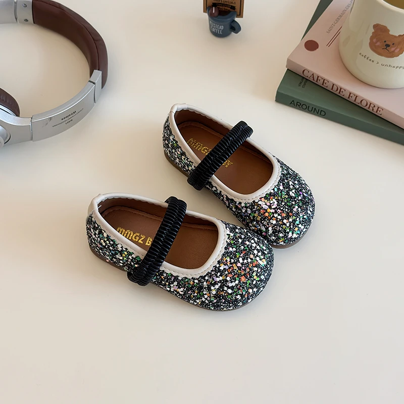 

Spring Autumn New Children Shoes Girls Princess Shoes Glitter Children Baby Dance Shoes Casual Toddler Girl Sandals