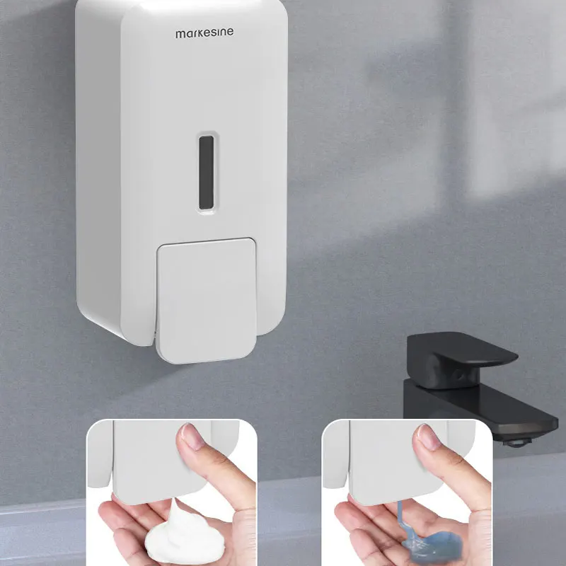 

500ml soap dispenser toilet foam gel hand sanitizer press bottle hotel wall mounted soap bottle automatic soap dispenser