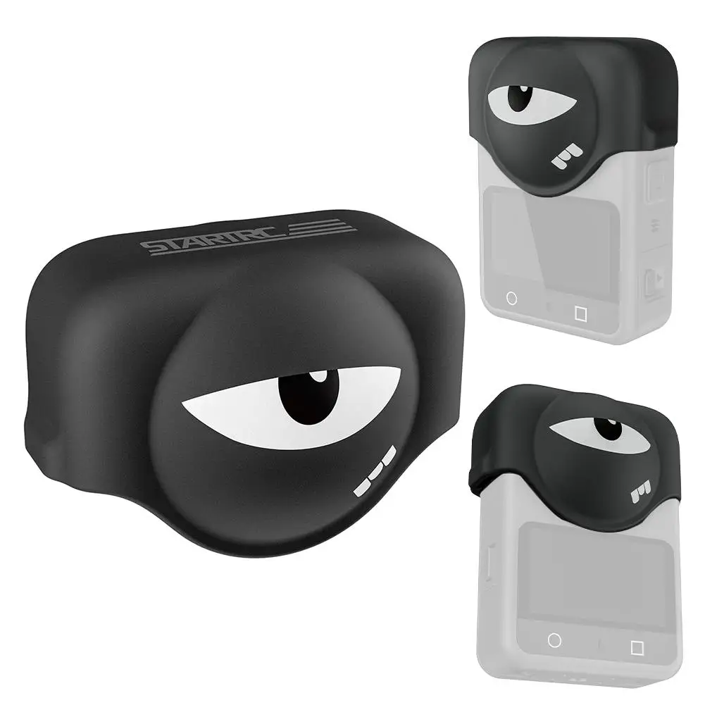 غطاء حماية من السيليكون لـ Dji Osmo 360 ملحقات كاميرا الحركة 360 ملحقات الكاميرا البانورامية غطاء عدسة الكاميرا J9I1