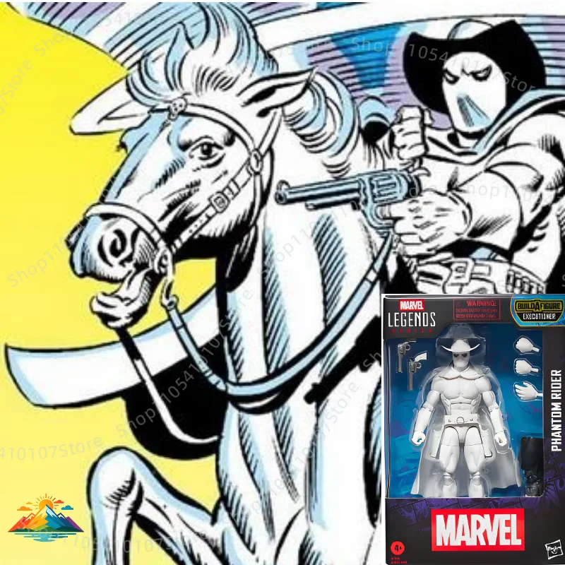 

【IN STOCK】Hasbro Marvel Legends Series Phantom Rider 6" Action Figure, BAF Executioner Wave, Official Collectible Toy Gift