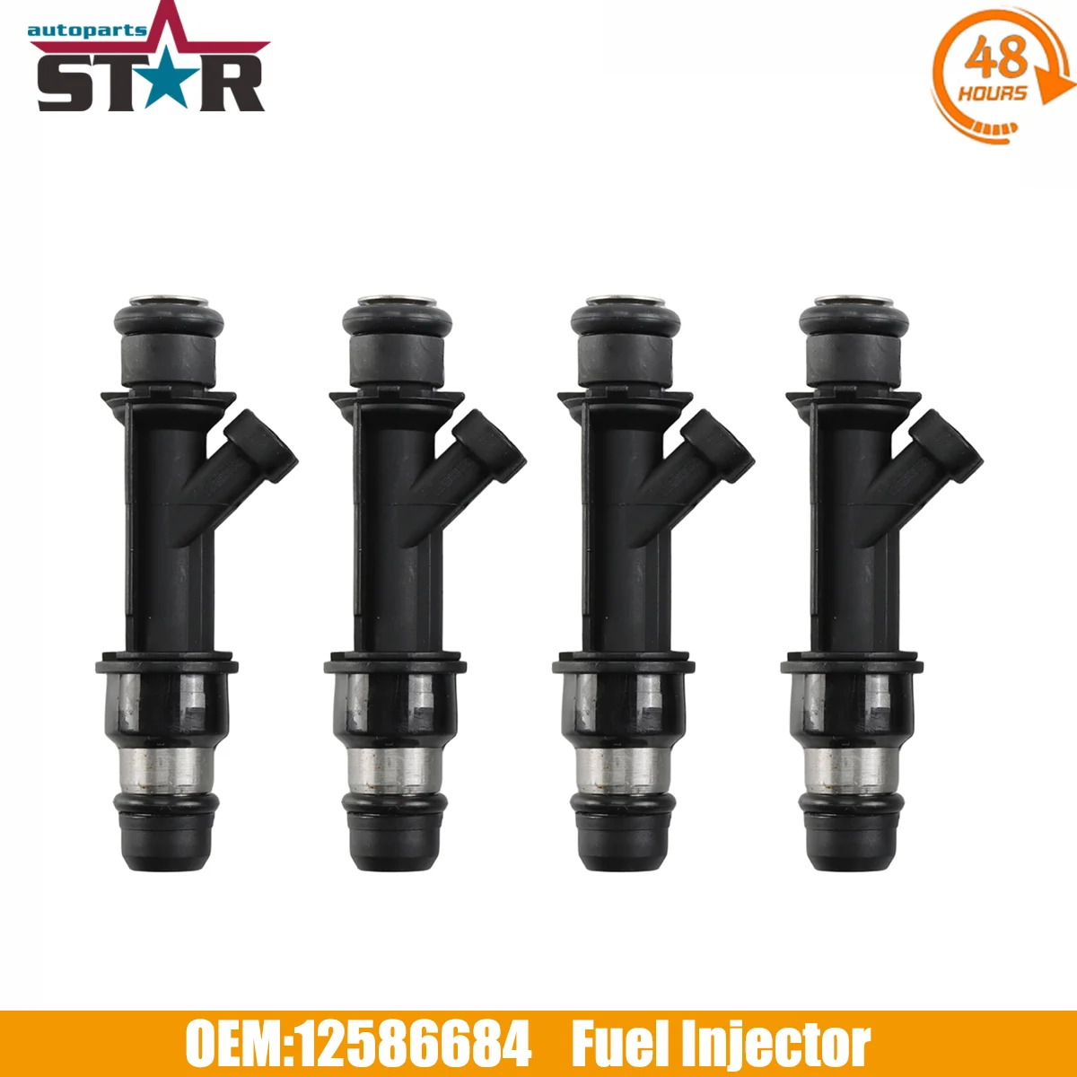 

4 шт. топливная форсунка 12586684 8125866840 для Buick Rainier 2004-2007 для Chevrolet Colorado 2004-2007 для GMC Canyon 2004-2007