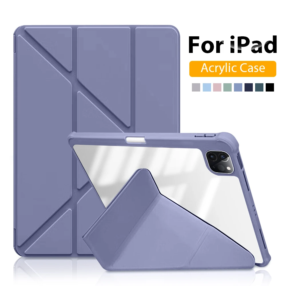 Case For Ipad Pro 12.9 6th 11 4th 10 12 9 10th 9th 8th Generation Funda For Ipad Air 5 4 3 2 Mini 6 10.9 10.2 Cover Accessories