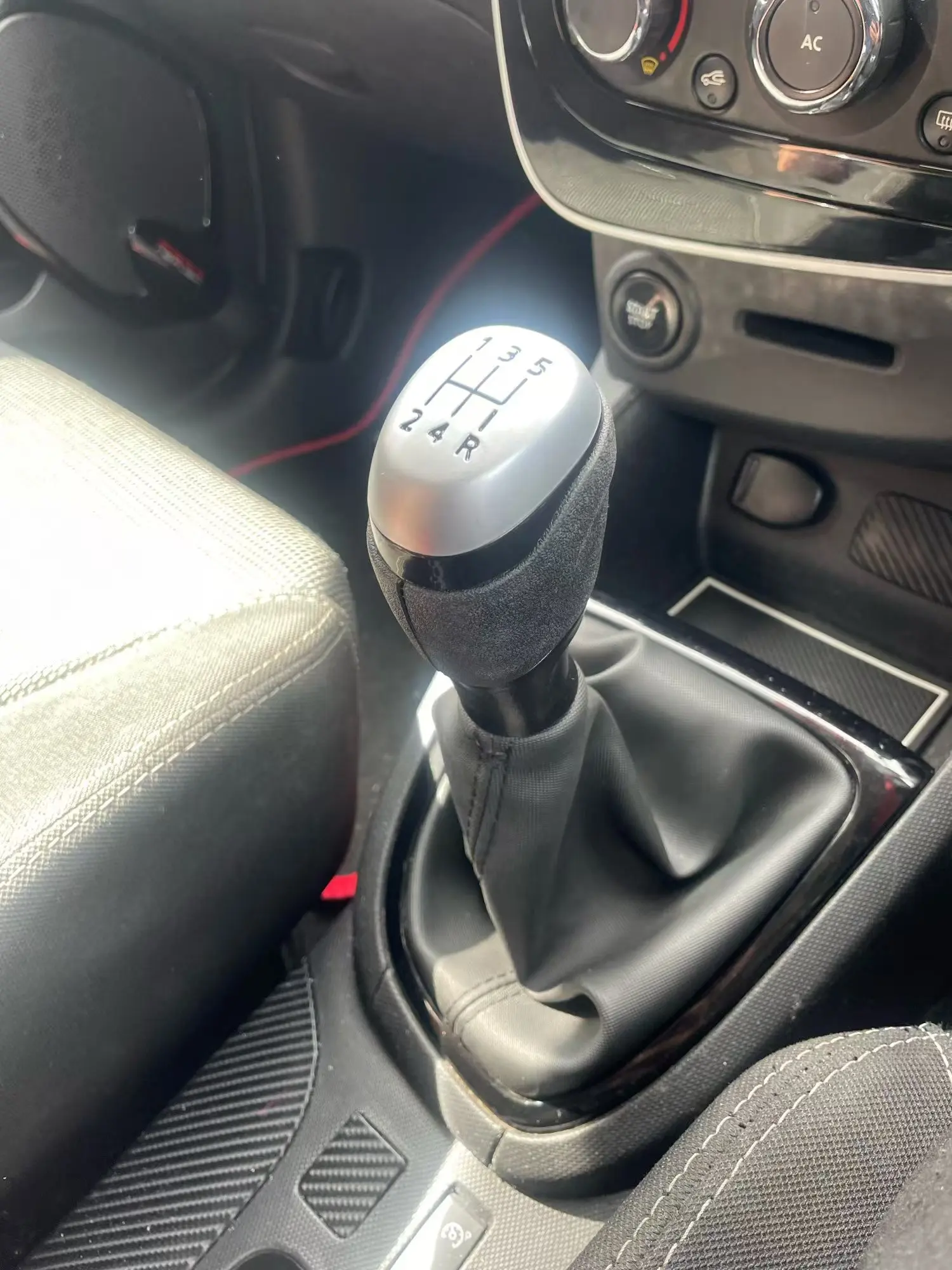 5 6-Gang-Schaltknauf für Renault Clio 4 IV MK4 Manual Stick Head Shifter Hebelgriff Auto-Innenraum Ersatzzubehör – Detail 11