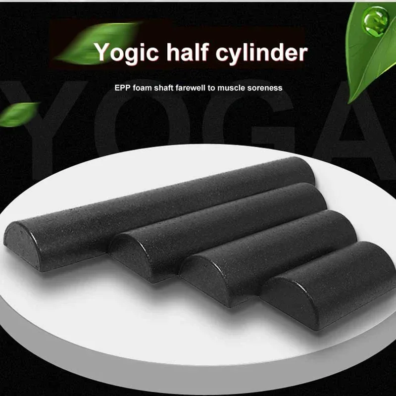 Yoga Column Roller High Density EPP Fitness Equipment Balance Training Half Round Foam Roller Yoga Brick For Exercise Gym