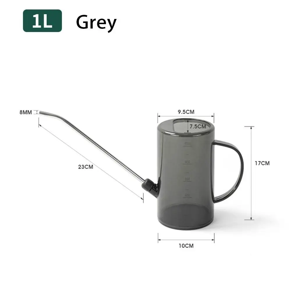 

1Pcs Large Capacity Watering Can 1L/1.5L Removable Long Spout Watering Kettle Long Mouth Flowers Flowerpots