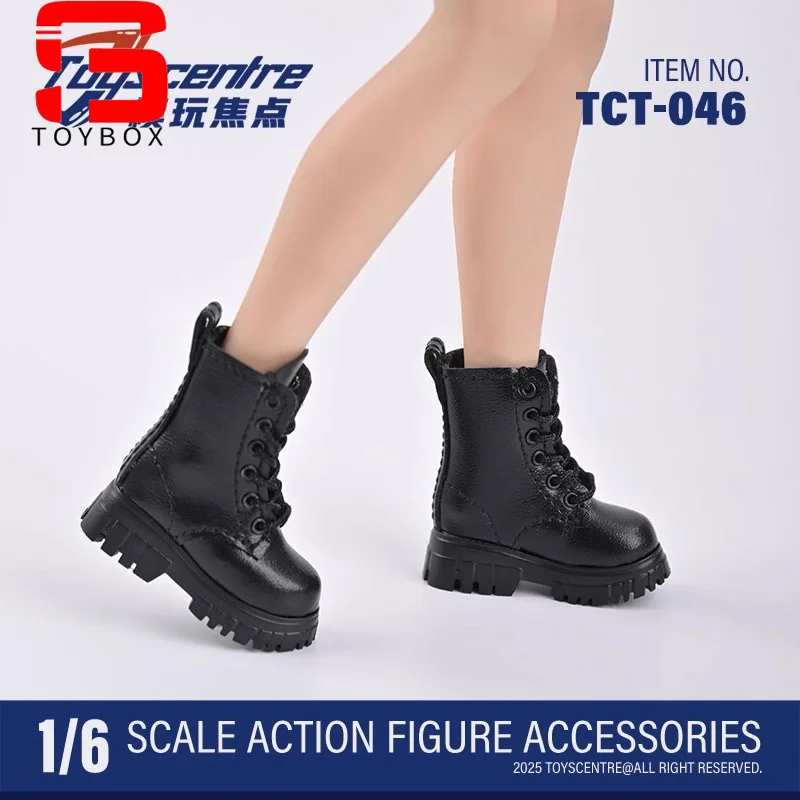 Toyscentre TCT-020 TCT-029 1/6 femme talons hauts bottes courtes TCT-050 chaussures creuses modèle adapté au corps de figurine de soldat de 12 pouces