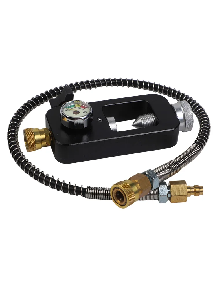 40mpa 6000Psi محطة تعبئة الغوص HPA خزان الهواء محول ارتفاع ضغط DIN صمام الملحقات لجزء استبدال زجاجة الهواء للغوص