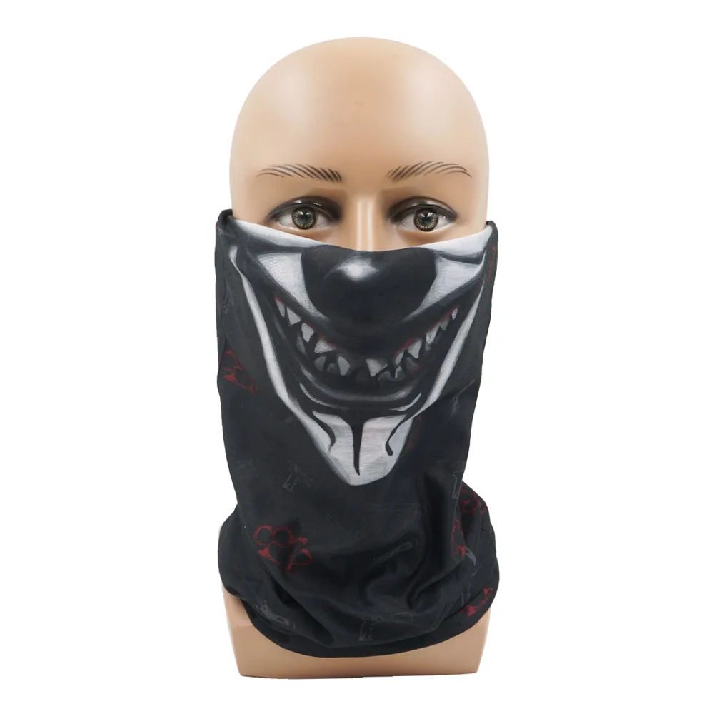 AliExpress Fandana Gear Clown Neck Gaiter for Men Women Dustproof UV Protect Quickdry Eagle Art Printing Headscarf for Cycling Undercap Bandana Hiking