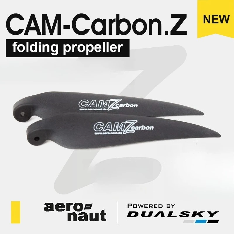 Dualsky CAM Z-Fold Carbon Fiber Propeller RC Airplane  Multi Size for P5B F5K RC Electric Glider Drone