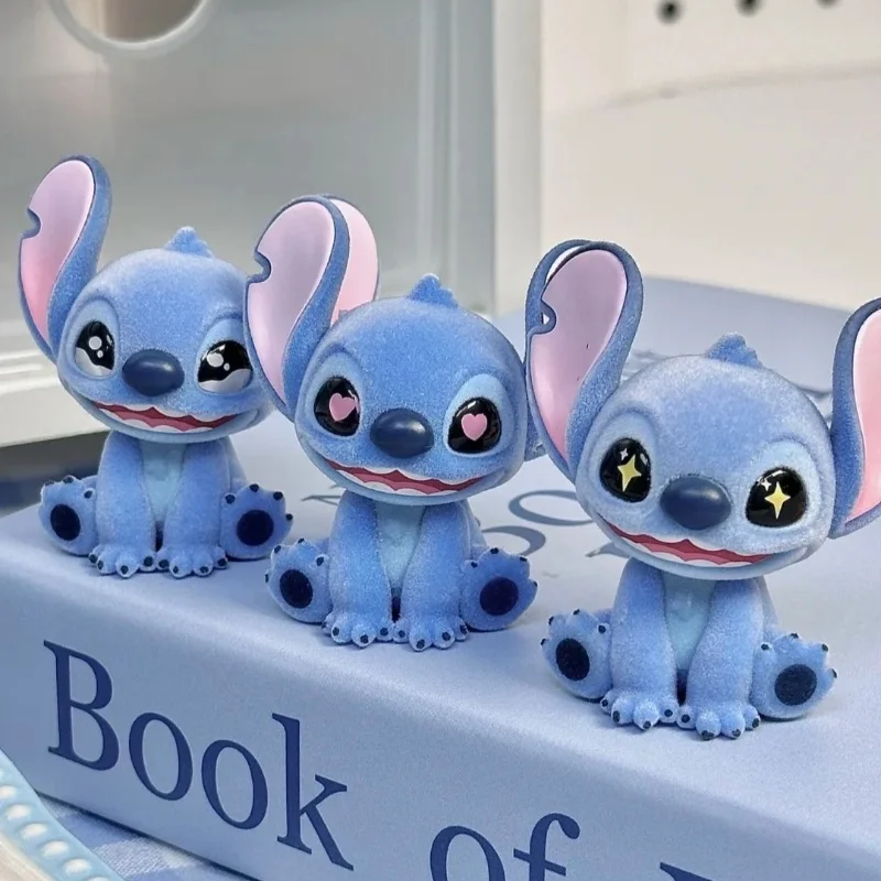

New Cartoon Stitch Mini Velvet Blind Bag Series Blind Box Stitch Cute Grain Ornament Female Birthday Gift Desktop Collection