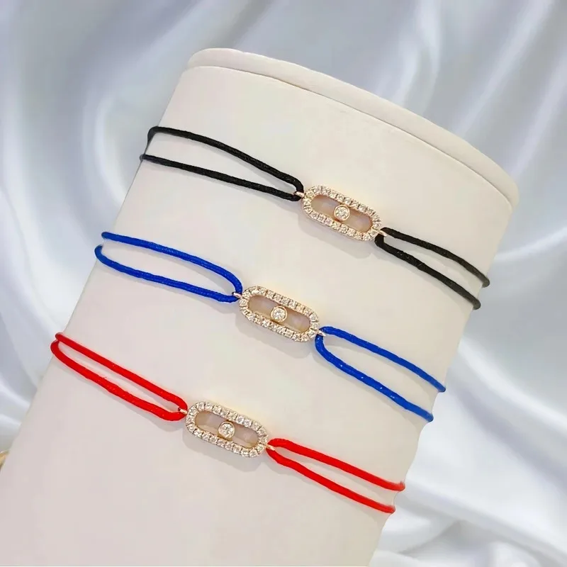 

Серия SENLIN Anniversary Classic из серебра 925 пробы с цирконом. Регулируемый романтический браслет для пары. Роскошный бутик ювелирных изделий