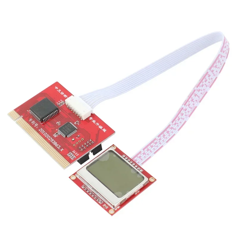 NEW 2 IN 1 Pc Pci Mini Pci-e,lpc Port Diagnostic Test Debug King Post Card For Desktop And Laptop  English Version