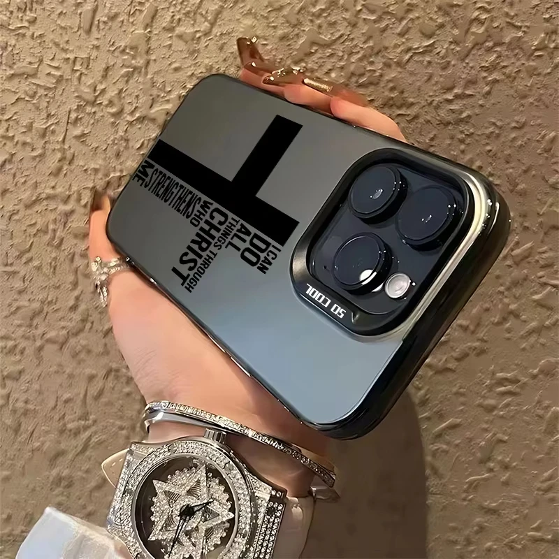 حافظة لهاتف آيفون 16e 16 15 14 13 12 11 Mini Pro Max X XR XSMAX 8 7 Plus غطاء خلفي غير لامع مضاد للسقوط