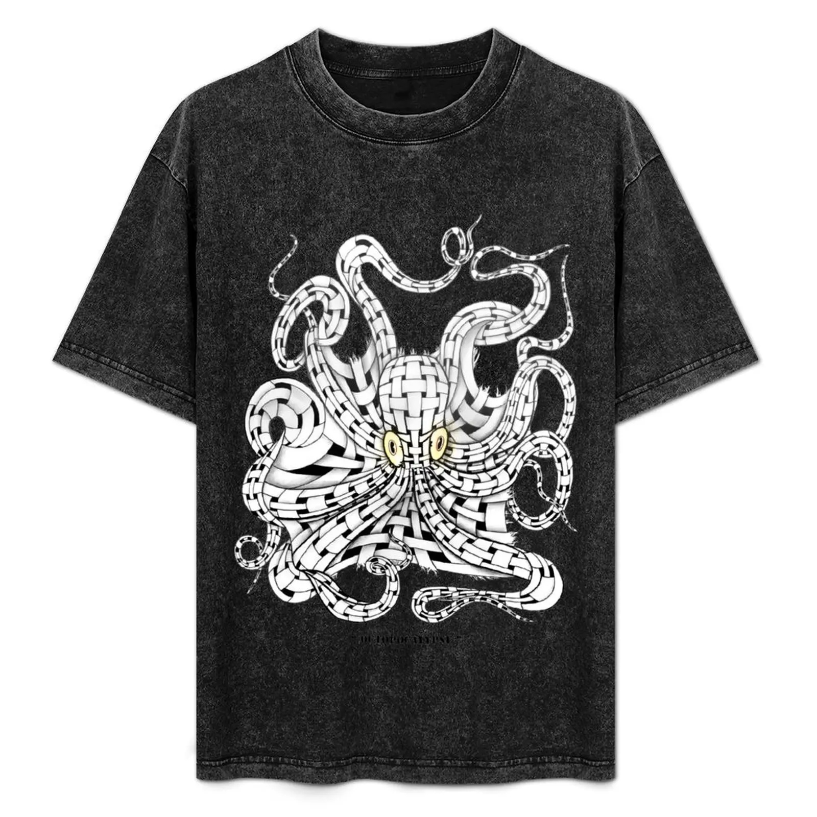

Octopocalypse T-Shirt boys whites man clothes summer clothes T-shirts for men cotton