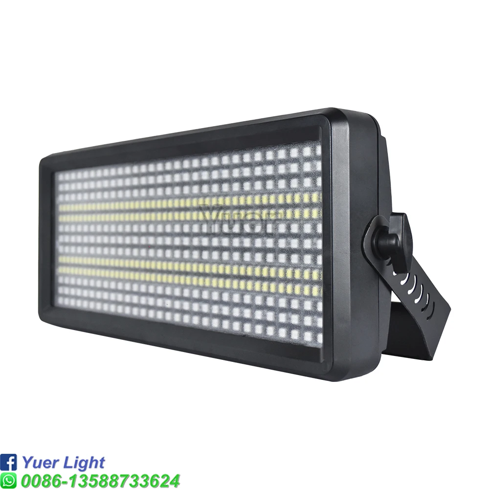 YUER NEW 8PCS 100W RGB LED Pixel Light DMX512 Sound Control 270 RGB 5730 White LED 0-100% Dimming Strobe for Stage Party