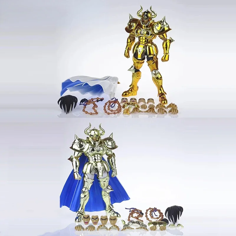 

In Stock CS Model Saint Seiya Myth Cloth EX Taurus Aldebaran 24K/OCE Gold Knights of the Zodiac Action Figure