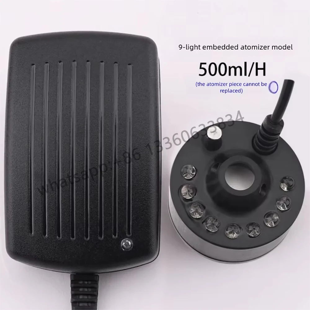 DC 24V  Plastic Super Ultrasonic Mist Maker Fogger Fog Water Fountain Pond Atomizer Humidifier Atomizer Spray Head