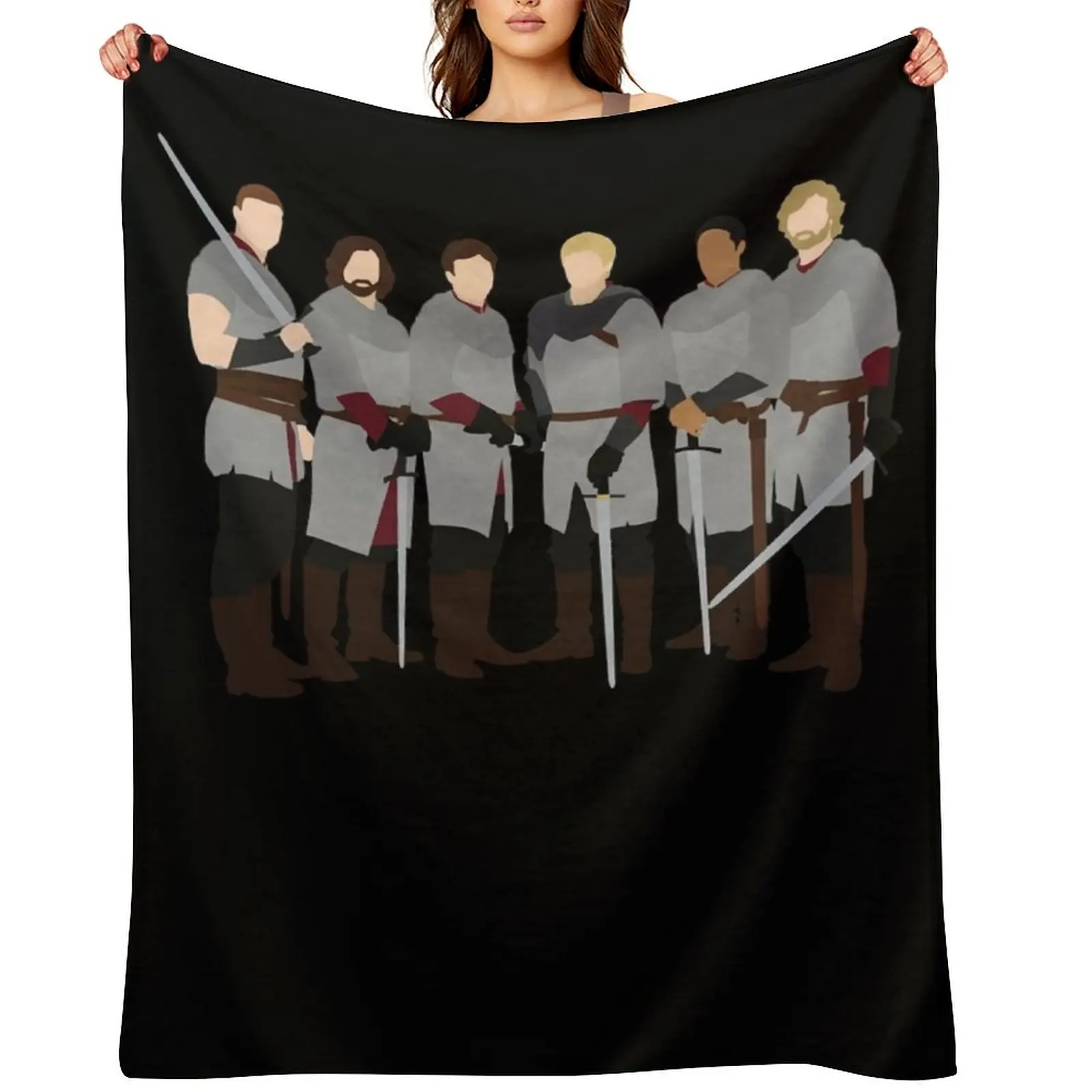 

Music Vintage Retro Bbc Merlin Things In Common Throw Blanket halloween Luxury Brand Retros Thermals For Travel Blankets