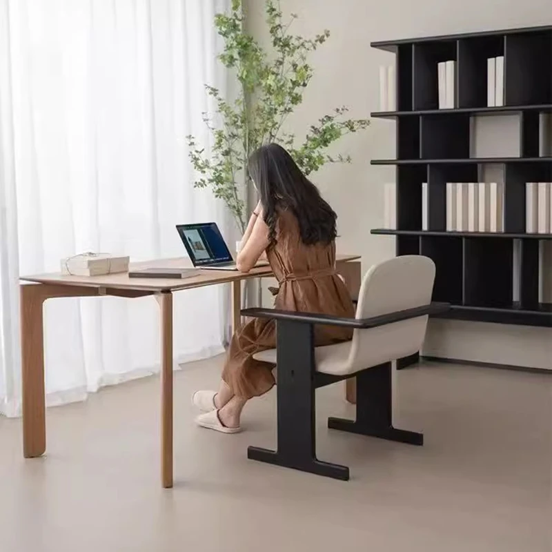Study Writing Dining Table Designer Conference Wood Modern Dining Table Desk High Extendable Chairs Muebles Office Furniture