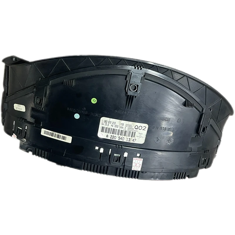 For Mercedes-Benz S-Class W220 S300 S350 S500 Combination Gauge Assembly Odometer Tachometer Original Removal