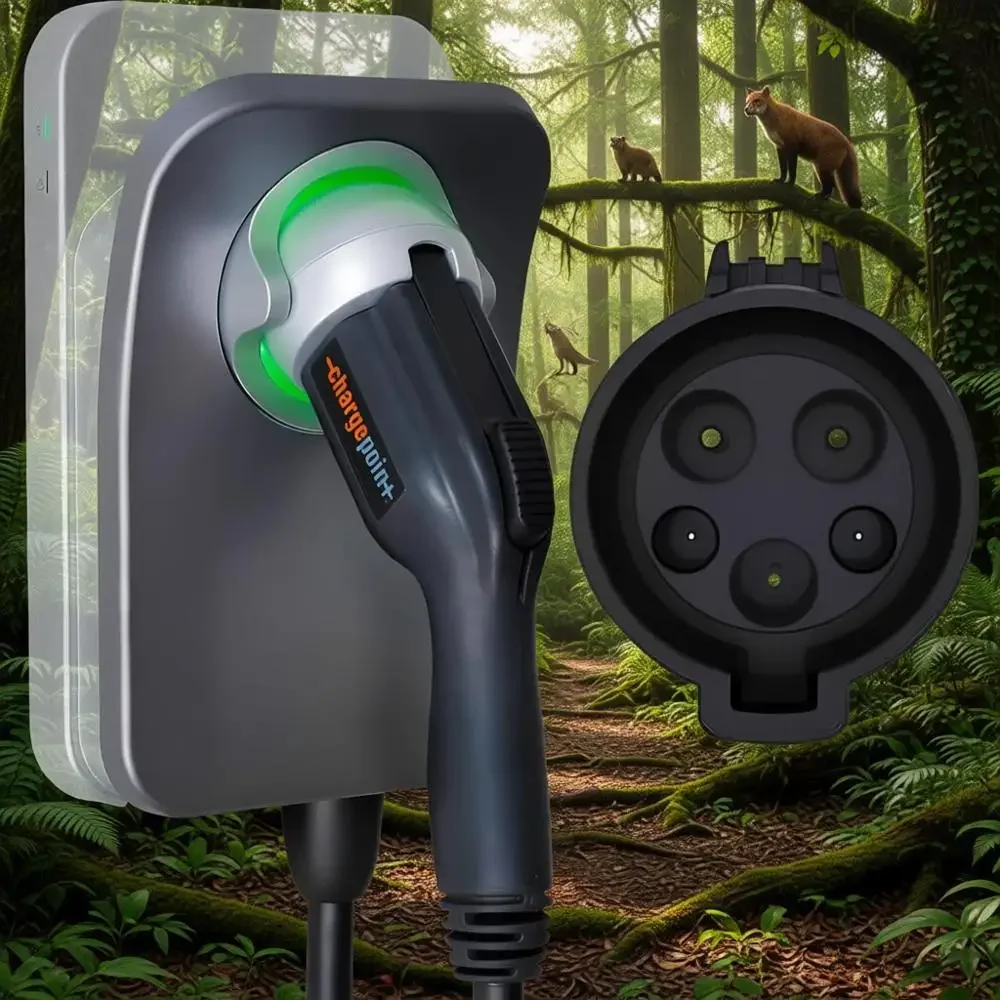 

Level 2 EV J1772 Charging Station for Home Use - Smart Power for Electric Cars