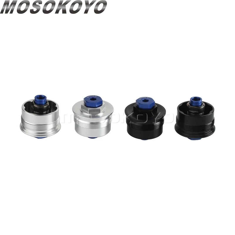 For Suzuki GSXR 600 750 GSXR750 GSXR600 K6 K7 K8 K9 Motorcycle Front Shock Absorber Fork Screws Preload Adjuster Screw Bolt Cap