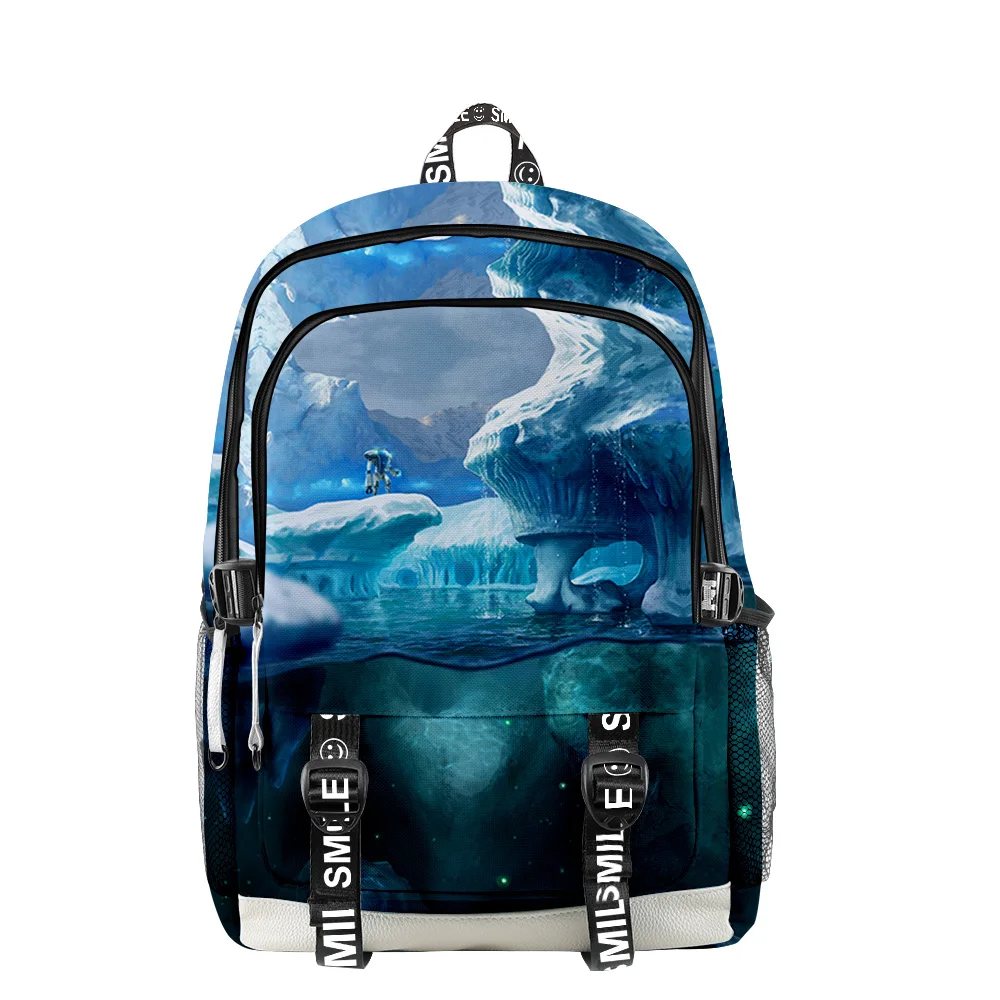 Trendy Popular Subnautica Below Zero 3D Print School Bags Unisex Oxford Waterproof Notebook multifunction Travel Backpacks