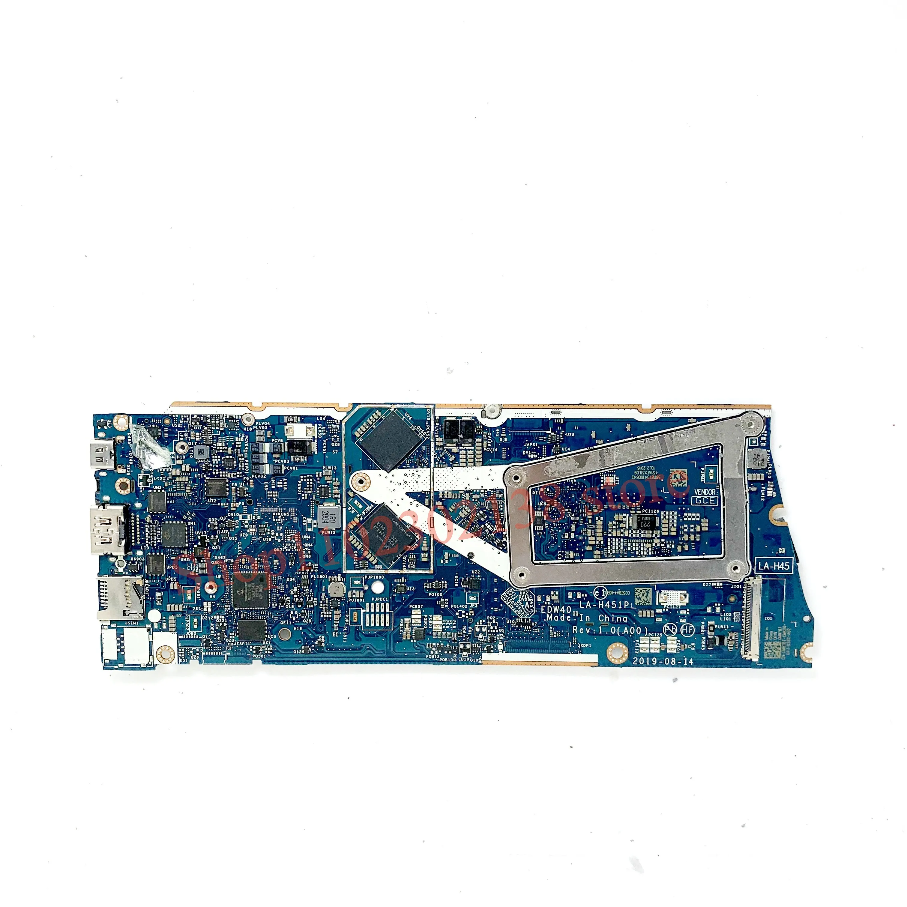 MAINBOARD CN-0M8T87 0M8T87 M8T87 พร้อม SRGKW I7-10510U CPU สําหรับ DELL 7490 แล็ปท็อป EDW40 LA-H451P N17S-G2-A1 100% ทํางาน